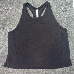 Athleta Black Racerback Workout Tank